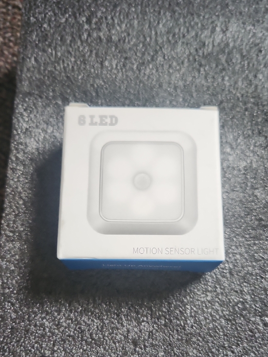 Other - White Motion Sensor LED Night Light - Unbranded